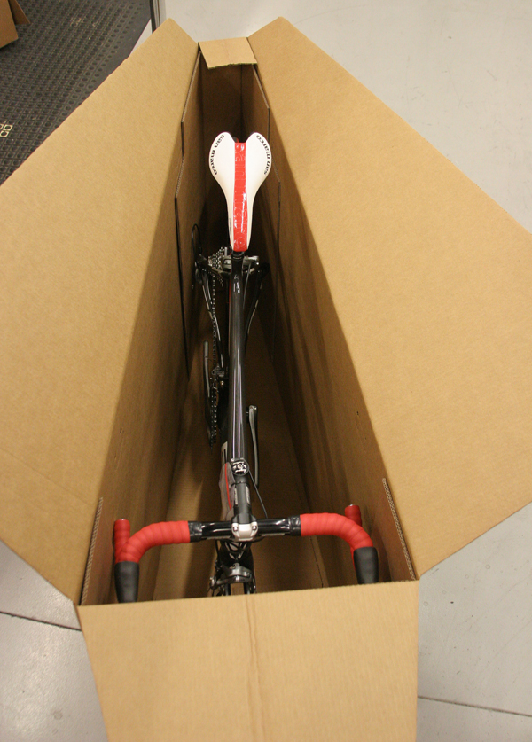 Road Bike Shipping Box ~ Becycle Bikes - Box10